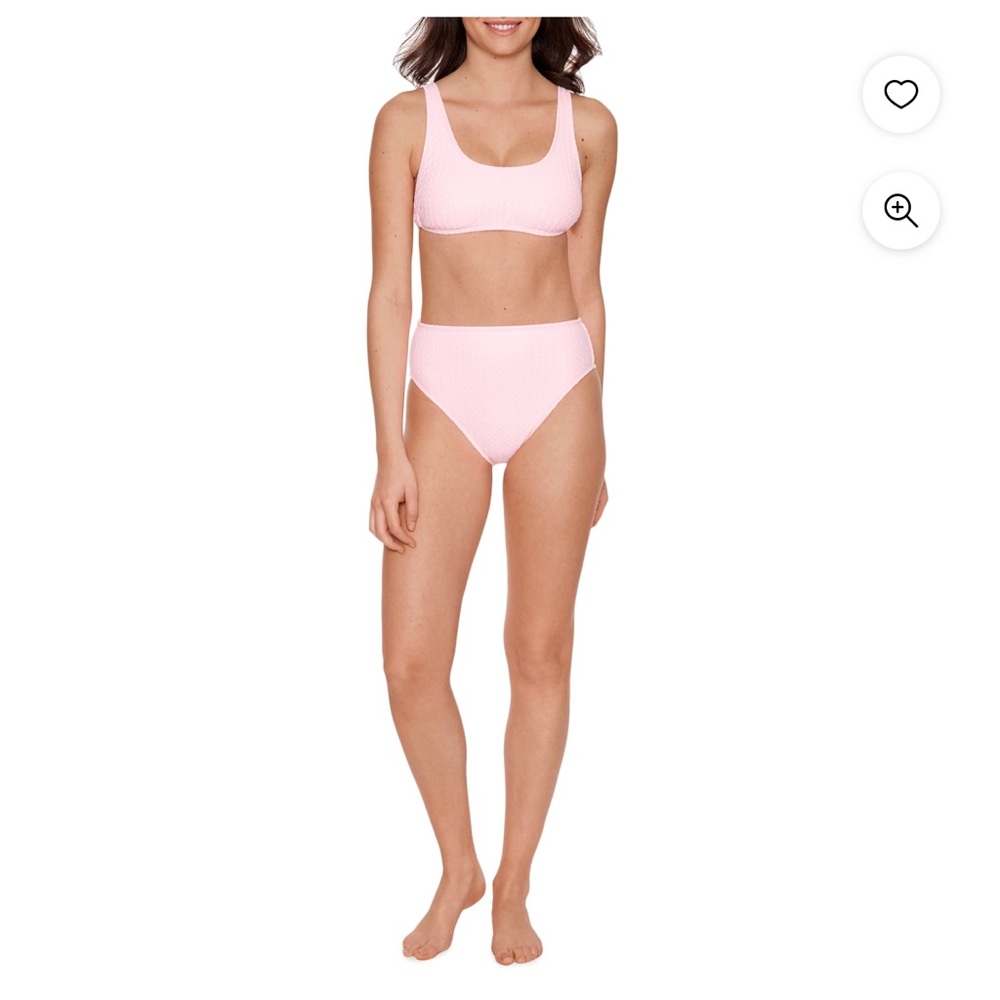 High waisted bikini set